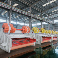 Crible vibrant linéaire à un seul pont LHS2461 - Déshydratation et déslimpage pour l'exploitation minière du charbon, Amplitude 11 mm, Efficacité de criblage >95%