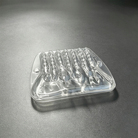 Boîte d'emballage en blister transparente en plastique sur mesure, directement de l'usine, pour leurres de pêche souples, idéale pour le rangement.