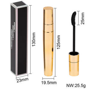 <span class=keywords><strong>Mascara</strong></span> Liquide Vegan <span class=keywords><strong>de</strong></span> Haute Qualité à Logo Personnalisé, Waterproof, <span class=keywords><strong>Couleur</strong></span> Dorée, Longue Durée et Volumateur - Product Image 3