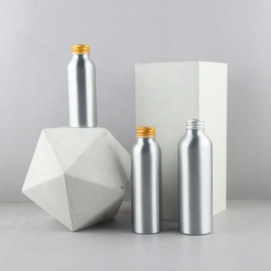 Food Grade 50ml 100ml Aluminum Screw <b>Bottle</b> 120ml 250ml Chemical Aluminum <b>Bottles</b> With Lid - Product Image 4