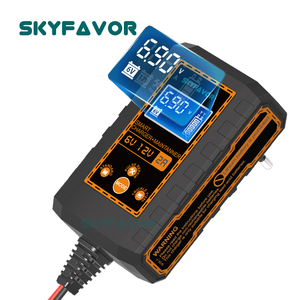 <span class=keywords><strong>Chargeur</strong></span> <span class=keywords><strong>de</strong></span> <span class=keywords><strong>batterie</strong></span> universel 6V 12V 2A intelligent à impulsions pour réparation, compatible batteries Gel, AGM, EFB, plomb-acide, pour voitures et motos - Product Image 4