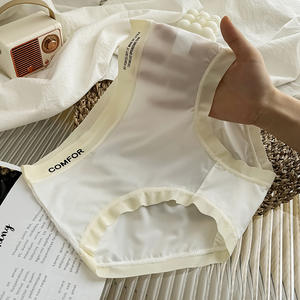 Braguitas de Nylon Ultrafinas y Elásticas para Mujer, Corte Medio, Tejido Sólido, Cómodas, Sin Costuras, Transpirables para Uso Diario - Product Image 6