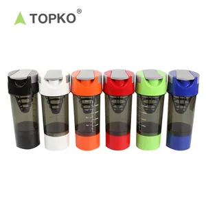 TOPKO fabrika toptan spor spor saklama kabı protein shaker su şişesi