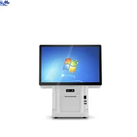Nouvel écran tactile POS USB de 15 pouces avec fonction multi-touch capacitive pour machine POS Android/Windows
