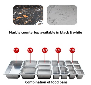 Estación <span class=keywords><strong>de</strong></span> Refrigeración para Ingredientes <span class=keywords><strong>de</strong></span> Pizza, Refrigerador para Pizzería, para Mantener los Ingredientes Frescos - Product Image 6