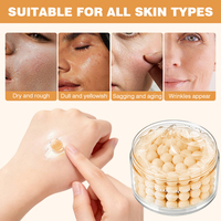 Crème Visage à l'Astaxanthine en Capsules – Soin Anti-Âge Végétalien Personnalisable pour Tous Types de Peau