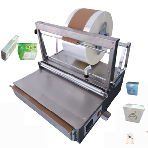 Parfumdoos cellofaan verpakkingsmachine, thermische cellofaan verzegelmachine, speelkaarten cellofaan verpakkingsmachine - Product Image 1