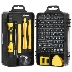 <b>Multi</b> Purpose Watch And Mobile Phone Repair <b>Screwdriver</b> Set 115 In 1 Carbon Steel Magnetic For Electronics Fixing - Product Image 2