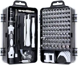 Precision Screwdriver Set 115 in 1 Repair Tools Kit with Magnetic Driver Kit with Plastic Case for Repair Computer, Cell Phone,