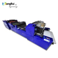 Machine à fabriquer des cahiers et des cahiers d'exercices Collage/agrafage/pliage/resserrage du dos/coupage 5 fonctions en 1 Ventes chaudes ZR1020CSFBC