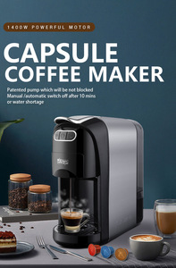 Cafetera <span class=keywords><strong>de</strong></span> Cápsulas DSP KA3118, la Más Vendida, Tres en Uno, Pequeña, Portátil, Universal para Hogar y Oficina - Product Image 5