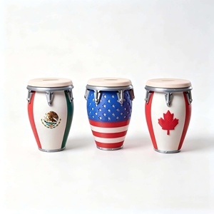 Hucha de Estilo <span class=keywords><strong>Conga</strong></span> de Material PLA con Patrón de Bandera Nacional para Decoración del Hogar, Adorno Coleccionable de Escritorio - Product Image 1