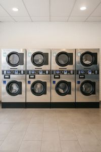 Lave-<span class=keywords><strong>linge</strong></span> et sèche-<span class=keywords><strong>linge</strong></span> à pièces avec <span class=keywords><strong>carte</strong></span> de code QR exploité pour la vente - Product Image 6