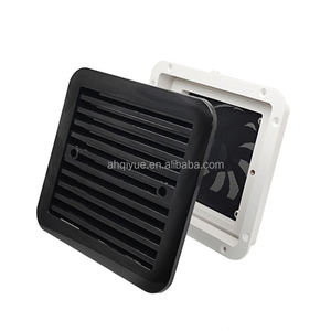Ventilador de Escape para Autocaravana con Ventilación de Aire ABS para RV, 12 V, Blanco o Negro, Salidas de Escape para Autocaravana Tipo Lágrima - Product Image 1
