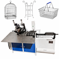 Machine de soudage et de pliage automatique CNC 2D haute vitesse 3-8 mm avec soudure pour fil d'acier inoxydable