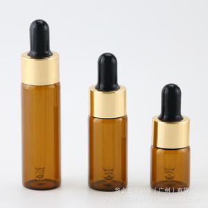 ขวดแก้วสีเหลืองอำพันพร้อมหลอดหยด 5-15 มล. รีไซเคิลได้ พิมพ์โลโก้ตามสั่ง - Product Image 2