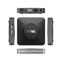 En Stock MECOOL M2 Pro 4K Android TV Box Amlogic S905Y4 AV1 2GB 16GB WiFi de Doble Banda BT5.0 Set Top Box con Descuento por Volumen