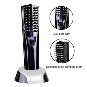 Masajeador de cuero cabelludo <span class=keywords><strong>EMS</strong></span>/LED recargable al por mayor para el adelgazamiento del cabello - Product Image 2