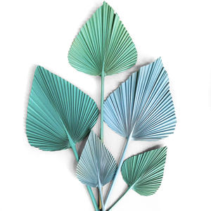 ของตกแต่งงานแต่งงาน UKIQUEEN ใบปาล์มแห้งธรรมชาติสีทองขนาดเล็กสำหรับตกแต่งงานปาร์ตี้ - Product Image 6