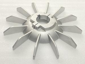 Прецизионная 5-осевая обработка с ЧПУ лезвий турбонагнетателя из титанового сплава оптимальная Аэродинамика компонентов турбины - Product Image 2