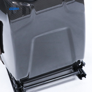 Asientos de Carreras Personalizables de Alta Calidad en Fibra de Carbono Seca para Porsche Boxster - Product Image 5