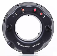 Vente flash Falconeyes DVR-240 DF DVR-240D Anneau lumineux LED pour photographie vidéo pour appareil photo reflex numérique Flash portable