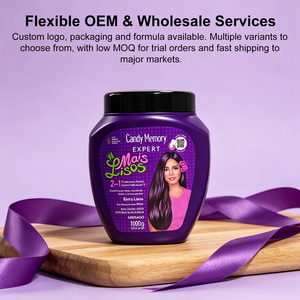 Soin capillaire professionnel pour salon, <span class=keywords><strong>effet</strong></span> lissant longue durée, 1000g, masque capillaire lissant anti-frisottis, pour <span class=keywords><strong>cheveux</strong></span> raides et crépus - Product Image 3