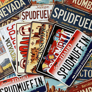 Venta al por Mayor de Matrículas Económicas con Diseño Decorativo de Sofía, Bulgaria, para Decoración Personalizada de Automóviles - Product Image 3