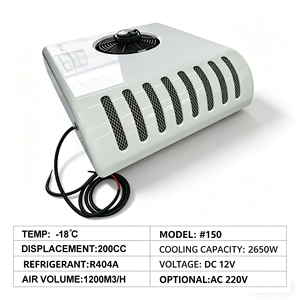 Unité de réfrigération DC 12V/24V pour <span class=keywords><strong>camion</strong></span> frigorifique, fourgonnette, transport en chaîne du froid, système de refroidissement R404a - Product Image 2