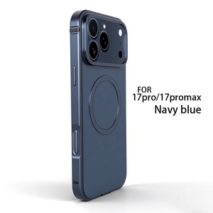 Custodia per telefono con ricarica magnetica potente per iPhone 17 Pro 17 Pro Max, in alluminio antiurto, colore arancione, per dropshipping all'ingrosso - Product Image 6