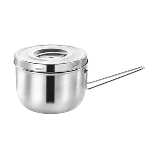 Boîte à lunch ronde en acier inoxydable 1400 ml avec couvercle, compartiment divisé, compatible micro-ondes, pour étudiants et adultes - Product Image 5