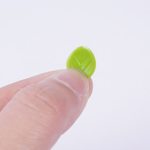 1.2cm realistic <b>leaf</b> model DIY craft material, small <b>leaf</b> accessories, PVC realistic plant mint <b>leaf</b> prop. - Product Image 4