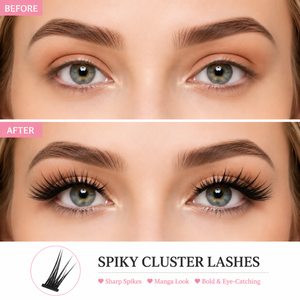 ขนตาปลอมแบบเส้นต่อเส้นสไตล์ไทย รุ่น A Shape Spiky <span class=keywords><strong>Manga</strong></span> Lashes  แบบเป็นช่อ  ขนตาฟูฟ่อง  สำหรับต่อขนตาด้วยตัวเอง  ขนตาสังเคราะห์  แบบงอน D  สามารถปรับแต่งได้ - Product Image 3