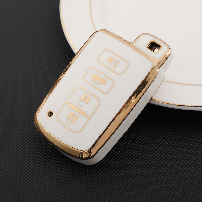 4 Button A White