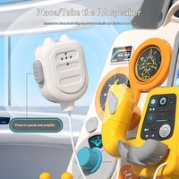 Cockpit d'avion pour enfants, pont simulé, jouet éducatif Montessori pour garçons, modèle en plastique pour l'éducation préscolaire 4-6 ans