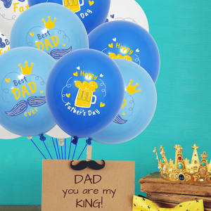 Logotipo personalizado <span class=keywords><strong>Feliz</strong></span> Día del Padre Globos Decoraciones 12 pulgadas Papá Padre Decoración Temática Fiesta Padre Globos de látex - Product Image 6
