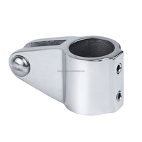 Manchon coulissant en acier inoxydable 316 en gros, connecteur de tube coulissant pour bimini marin, accessoires de yacht