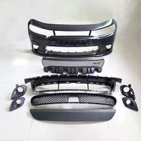 Grille de pare-chocs avant Kit de pare-chocs avant sans pièces de phare antibrouillard pour Charger SRT Hellcat 2015 2016 2017 2018 2019