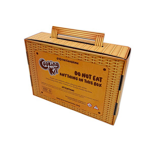 กล่องของขวัญกระดาษลูกฟูกพร้อมที่จับกล่องจดหมายขนาดกำหนดเองได้สินค้ามาใหม่ - Product Image 5