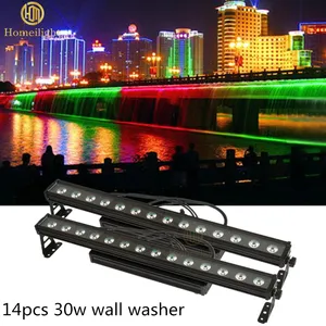 Produk populer gaya panas 14*30W efek panggung lampu sorot LED Bar mesin cuci dinding Bar