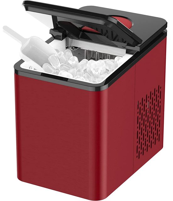Household 12KG Ice Maker Machine for Portable Countertop Automatic Electric Ice Cube Making Machine Self- Cleaning Function