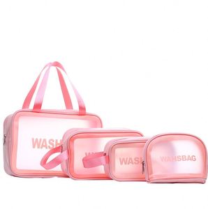 Custom Logo <b>Small</b> Waterproof Cosmetic <b>Bag</b> Tpu Zipper Pouch Transparent Fashion Beauty Clear <b>Travel</b> Makeup Mini Wash <b>Bag</b> - Product Image 2