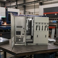 Armoire de commande électrique personnalisée, coffret de distribution d'alimentation, fabrication OEM en tôle