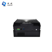 PC Industrial Intel LGA1151 de 6.ª/7.ª/8.ª Generación, 6 Puertos COM RS232/422/485, 8 Entradas/Salidas DIO, 2 PCIe, 2 GbE LAN, 9-36V DC, Montaje en Riel DIN, IA Edge