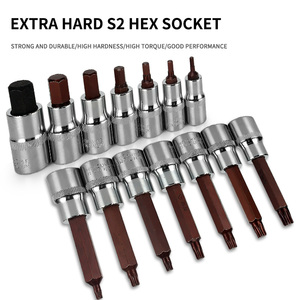 MeiKeLa-Herramienta de reparación de coche, accesorio Hexagonal de manga de enchufe, CR-V, 1/<span class=keywords><strong>2</strong></span> ", <span class=keywords><strong>3</strong></span>/8", carraca para tuerca de perno Hexagonal - Product Image 5