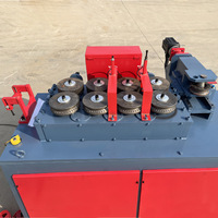 Nouvelle machine de cintrage d'arc électrique CNC PLC à neuf roues pour barres d'acier et étriers en aluminium, modèle 2024, vente chaude en Chine