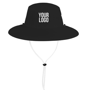 Custom Wide Brim Perforated Golf Sun <b>Hat</b> UPF 50+ Breathable Outdoor Bucket <b>Hat</b> OEM & ODM Manufacturer High Quality - Product Image 1