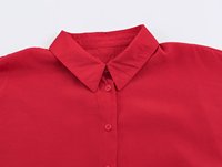 Ensemble tailleur 2 pièces décontracté et élégant pour femme 2026 : chemise à revers à manches courtes + mini-short chic rétro
