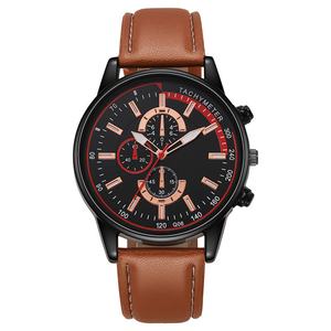 Reloj de Pulsera de Cuarzo para Hombre, Diseño de Tres Ojos, Simple y Versátil, Estilo Ejecutivo, Nuevo y Popular en 2025 - Product Image 3