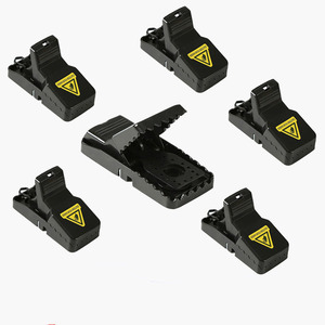 Piège à souris en plastique noir réutilisable, vente en gros, très demandé sur le marché européen - Product Image 1